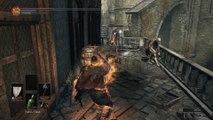 Dark Souls III - High Wall of Lothric: Lothric Knight Backstab, Large Soul of Deserted Corpse PS4