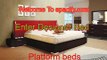 Platform beds, Modern Platform beds