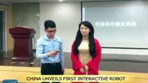First interactive robot 'GIRLFRIEND' in China Jia Jia takes her orders direct from iCloud