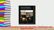 Read  Chinas Emerging Financial Markets Challenges and Opportunities Ebook Free