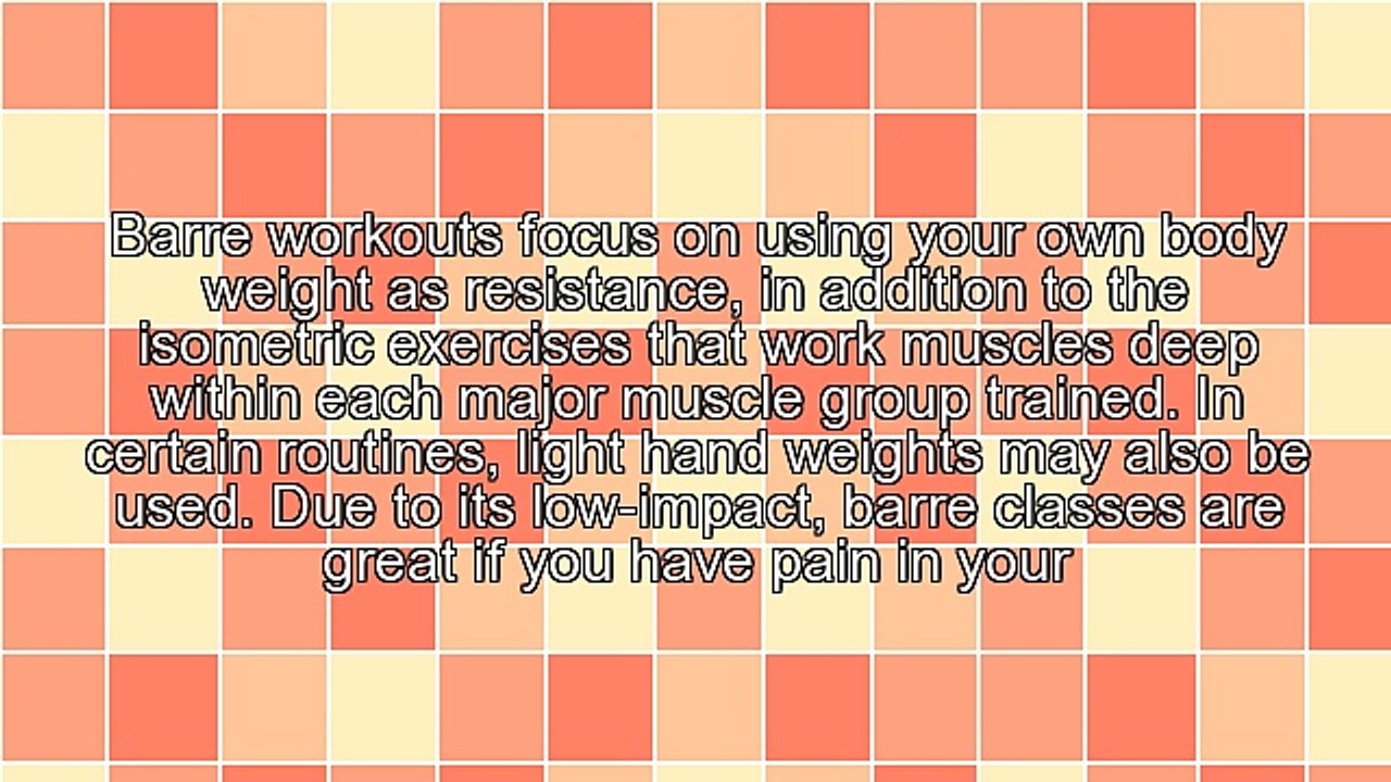 The Benefits of Barre Fitness Classes