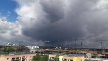 Konwekcja w Warszawie (Burza,Mamma) -20.04.2016- Convection Warsaw