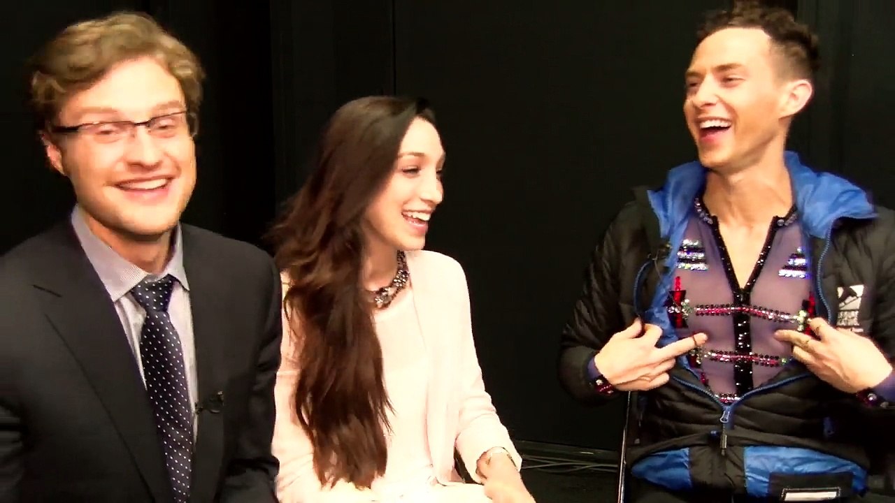 Davis and White talks to Adam Rippon