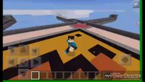 MINECRAFT PE 0.14.0: MAPA SKY WARS DO SUPER MARIO!