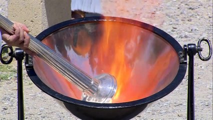 Encendida la llama olímpica de Rio en Grecia