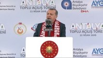 Antalya - Cumhurbaşkanı Erdoğan, Toplu Açılış Töreninde Konuştu 4