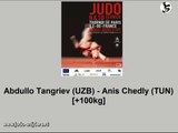 Judo TIVP 2008: Tangriev (UZB) - Chedly (TUN)