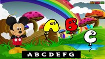 Mickey Mouse ABC Song - Pre kindergarten school Songs | Nursery Rhymes Preschool Songs |