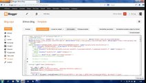 How To Show CSS Code On New Blogger Template HTML Editor