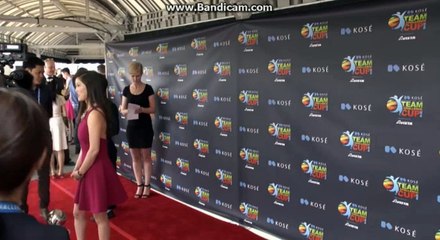 20160422 TCC Red carpet satoko&shoma