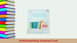 PDF  Understanding Contract Law  EBook