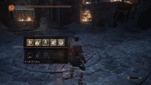 Dark Souls III - Firelink Shrine: Level Dexterity to Use Claymore Greatsword Gameplay Sequence PS4