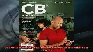 READ book  CB 3 with Marketing CourseMate with eBook Printed Access Card  FREE BOOOK ONLINE