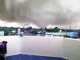 Tornado en Dolores Uruguay - En el ojo del tornado