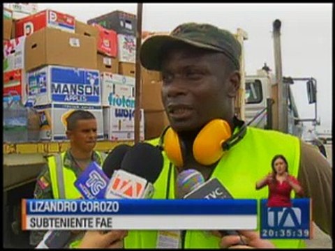 Fuerza Aérea Ecuatoriana realiza 10 vuelos diarios