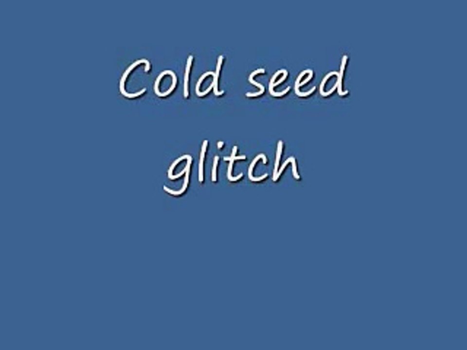 Combat arms Cold seed glitch*** unpatched***