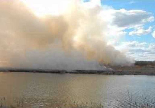 Firefighter Reaches Safety After Escaping 'Fire Tornado'