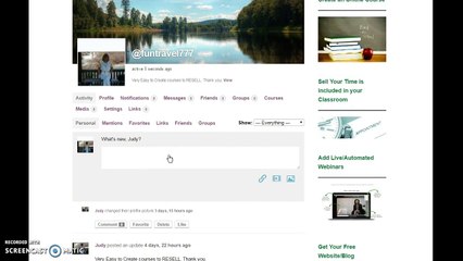 We are Excited About our New Online Courses Area