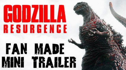 Godzilla Resurgence fan mini trailer