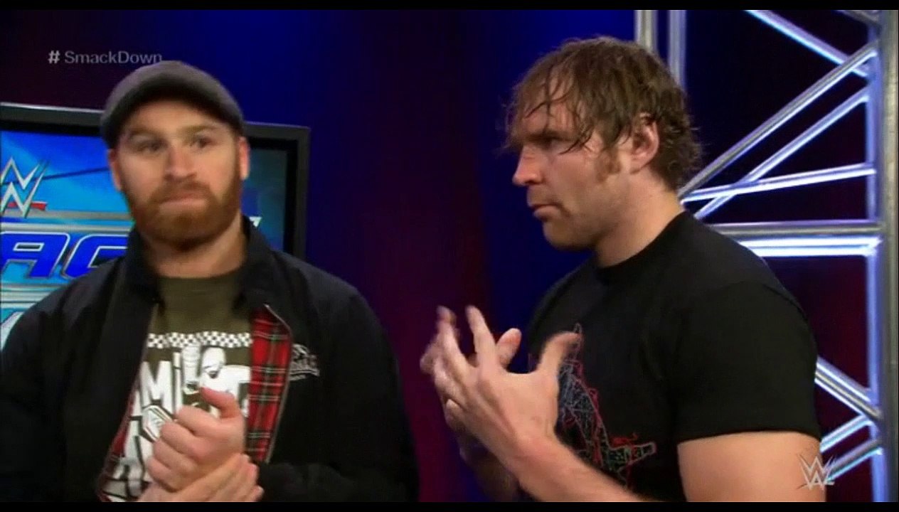 Dean ambrose Spotted Dicks Promo Smackdown