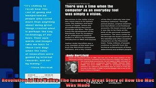 READ book  Revolution in The Valley The Insanely Great Story of How the Mac Was Made Full EBook