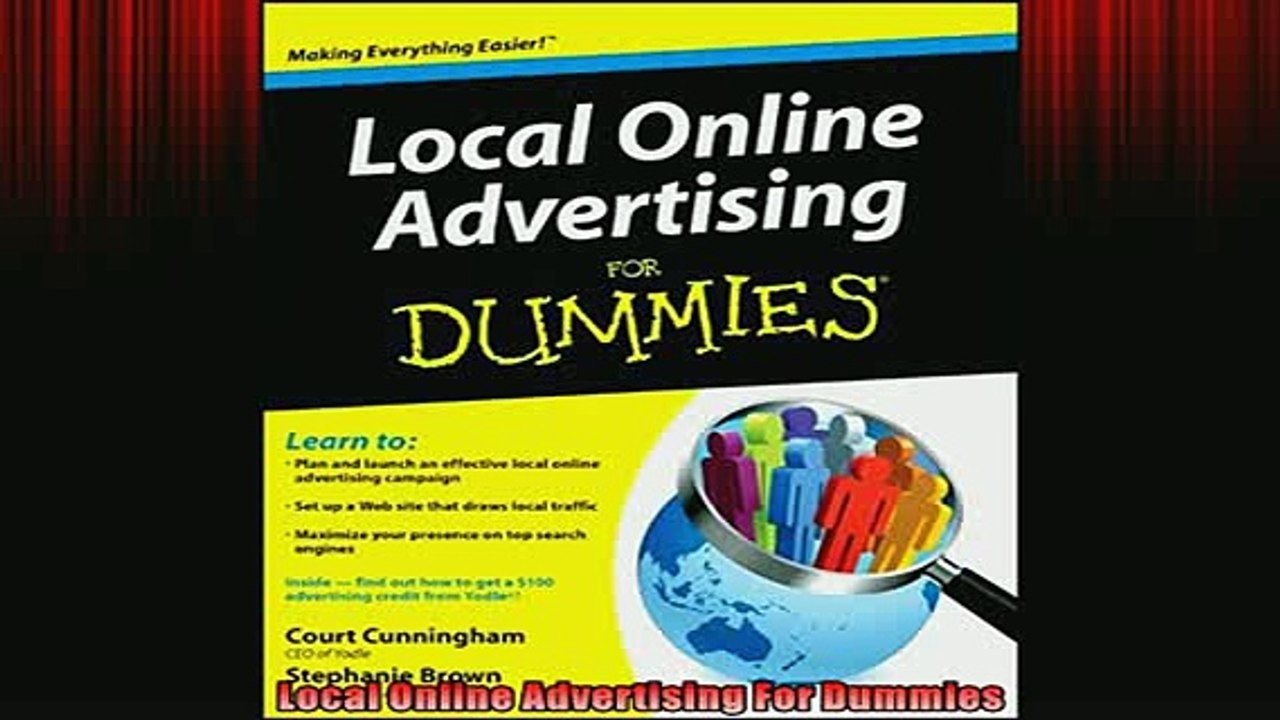 Free PDF Downlaod  Local Online Advertising For Dummies  BOOK ONLINE