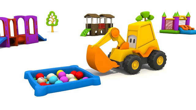 Развивающие мультики для малышей про Экскаватор Масю - Веселая Карусель: Посуда