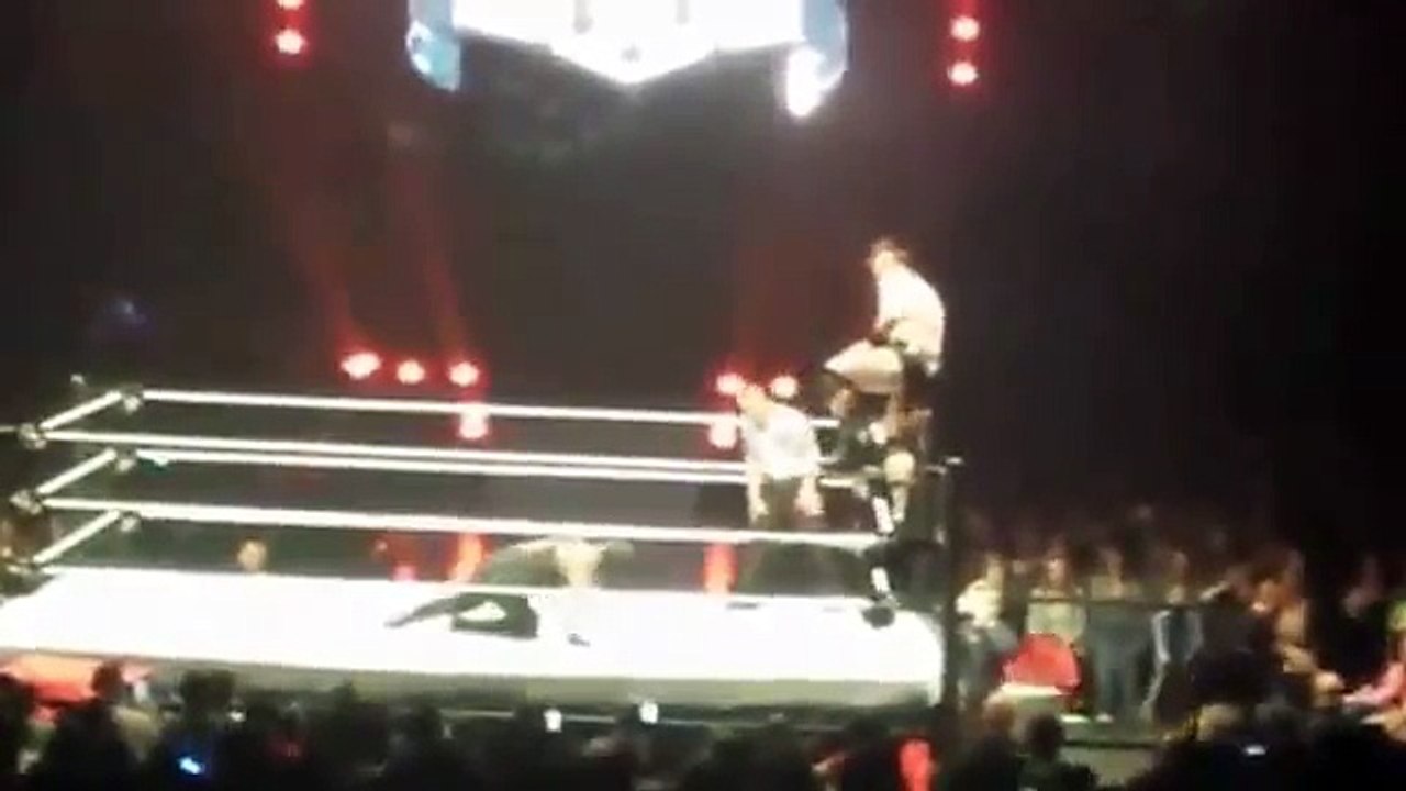 WWE Live Event in Belfast 21st April 2016 - Roman Reigns vs Sheamus