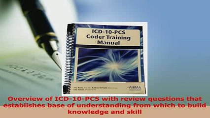 Download  ICD10PCS Coder Training Manual PDF Full Ebook
