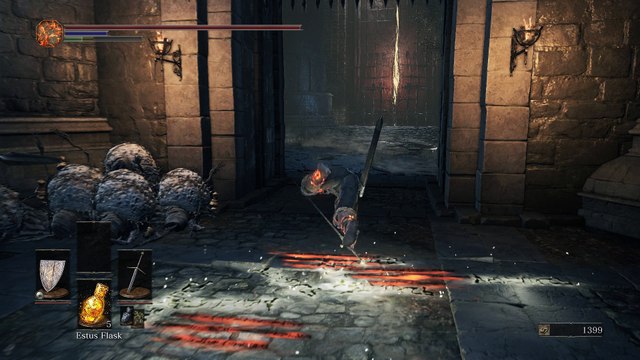 Dark Souls III - High Wall of Lothric: Vordt of the Boreal Valley Boss Introduction Cutscene PS4