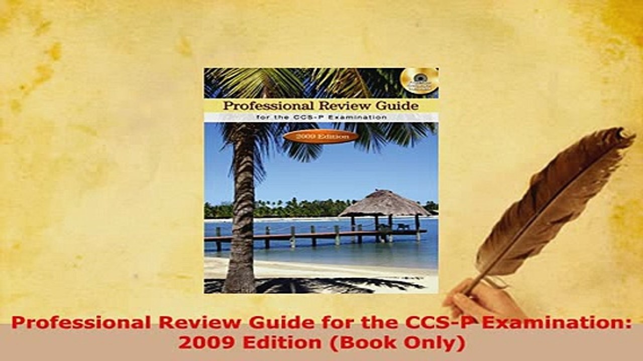 PDF  Professional Review Guide for the CCSP Examination 2009 Edition Book Only Ebook