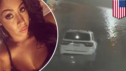 Chilling video shows moment woman drowns in Houston flood