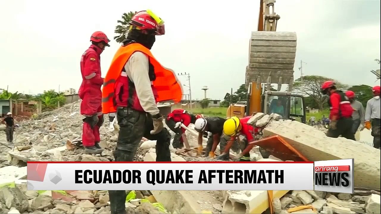 Ecuador struggling to cope in aftermath of earthquake