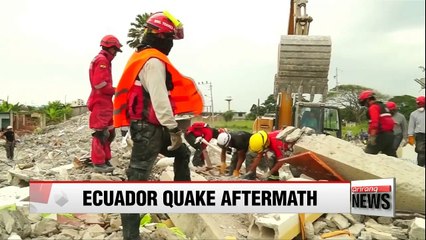 Ecuador struggling to cope in aftermath of earthquake