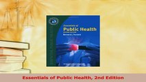 Download  Essentials of Public Health 2nd Edition Download Online