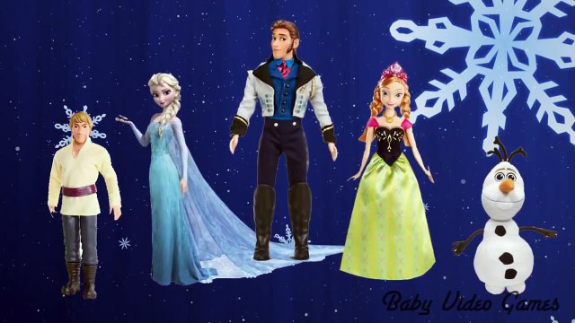Disney Frozen Finger Family CHildren Nursery Rhymes | Frozen Songs COllection For Babies
