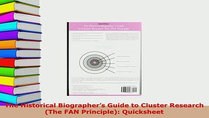 PDF  The Historical Biographers Guide to Cluster Research The FAN Principle Quicksheet Download Full Ebook