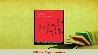 PDF  Office Ergonomics Free Books