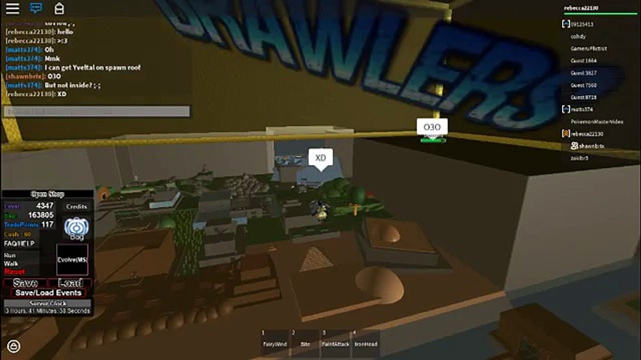 Roblox Pokemon Battle Brawlers ( MEEP IN SPAWN...