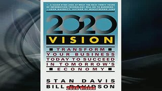 Downlaod Full PDF Free  2020 Vision Full EBook