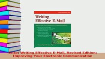 PDF  Crisp Writing Effective EMail Revised Edition Improving Your Electronic Communication Free Books