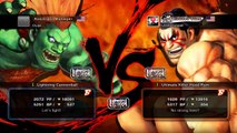 Ultra Street Fighter IV battle: Blanka vs E. Honda