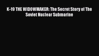 PDF K-19 THE WIDOWMAKER: The Secret Story of The Soviet Nuclear Submarine  Read Online