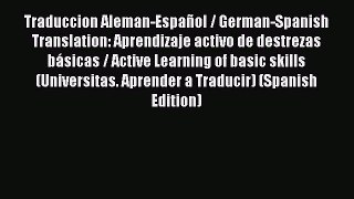 Download Traduccion Aleman-Español / German-Spanish Translation: Aprendizaje activo de destrezas