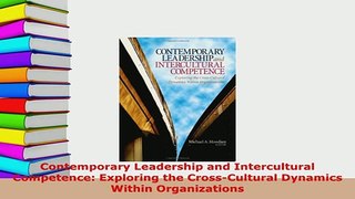 Download  Contemporary Leadership and Intercultural Competence Exploring the CrossCultural Ebook