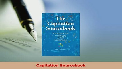 PDF  Capitation Sourcebook Download Full Ebook