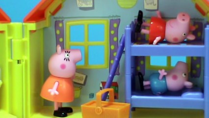Peppa Pig Toys Videos VISITS HOSPITAL TONSILS Removed Youtube Video for Kids