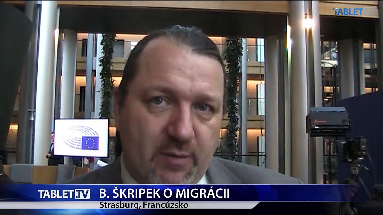 B. ŠKRIPEK: Nemôžeme sa nechať vydierať Tureckom