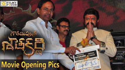 Gauthamiputra Satakarni Movie Opening Pics || Balakrishna - Filmyfocus.com
