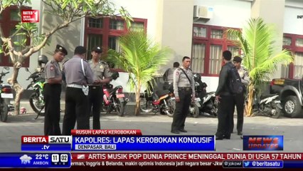 Lapas Kerobokan Kondusif, Kerusakan Bangunan Diidentifikasi Kepolisian